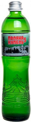 Вода минеральная Поляна Купель сильногазированная 0,5 л (4820000460286) 