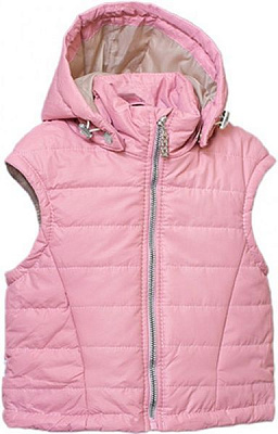 Жилет Модний Карапуз с капюшоном р.98 розовый 03-00786-0 