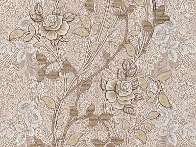 Обои виниловые на бумажной основе Славянские обои Comfort Романс 5680-06 0,53x10,05 м 