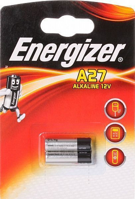 Батарейка Energizer Alkaline A27 FSB2 A27 2 шт. (639333) 
