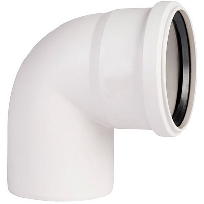 Коліно Rhein 32/90 біле