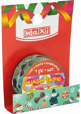 Декоративная клейкая лента с принтом MX62049 Maxi