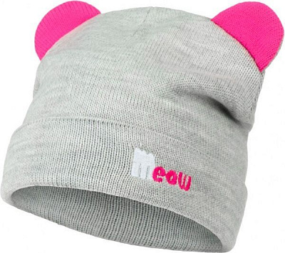Шапка ESLI р.50-52 серый с розовым 17С-94СП 