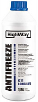 Антифриз HighWay концентрат G11 1,5 л синий 10026