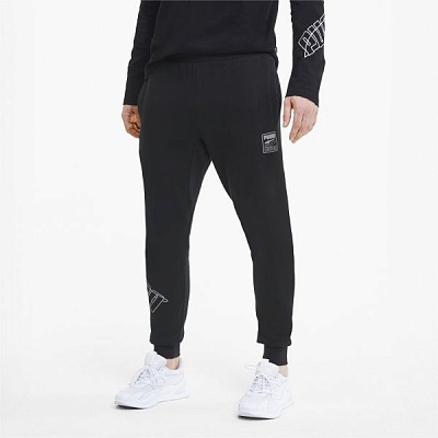 Брюки Puma Rebel Pants Bold 58378901 р. XL черный