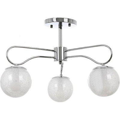 Светильник потолочный Accento lighting ALKK-GH10281-3 3x40 Вт E14 хром 