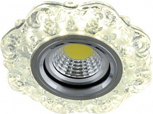 Светильник точечный Blitz BL 396S3 с LED-подсветкой 3 Вт 4000 K MR16 35 Вт G5.3 хром 
