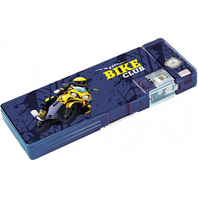Пенал школьный на магните с точилкой Cool For School Bike Club CF85959