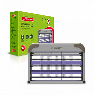 Лампа для уничтожения насекомых Eurolamp MK-20(FLUOR)new