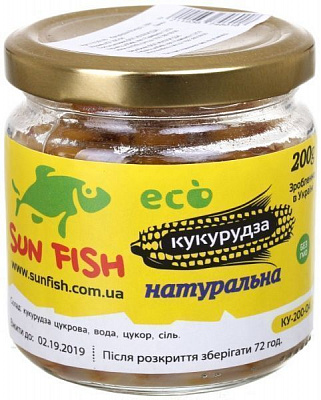 Прикормка Sun Fish 200 г натуральний кукурудза