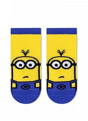 Носки детские Брестские 3095 Minions (укороченные) 707 р.23-24 ярко-желтый 