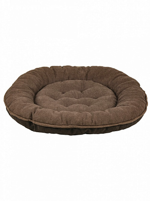 Лежак FX home для домашніх тварин круглий 56 см Аляска коричневий