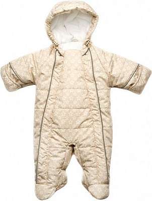 Комбінезон Модний Карапуз Зіронька р.62 бежевий 03-00820-2