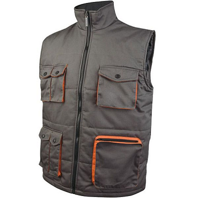 Жилет Delta Plus Stockton Mach2 XL серый-оранжевый