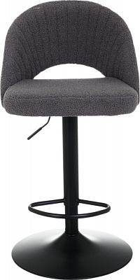 Стул барный ROUND UF TEDDY-14 480х510х910-1110 мм серый