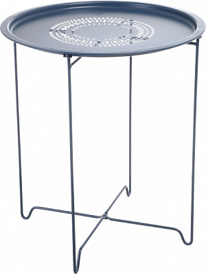 Стіл журнальний Cleo синій 450x520мм