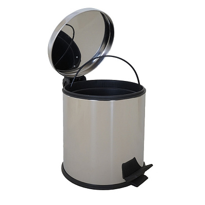 Ведро с педалью Casa Si 20 л нержавеющая сталь