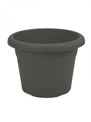 Горщик пластиковий Plastiken Terra 70 см круглий 113л антрацит
