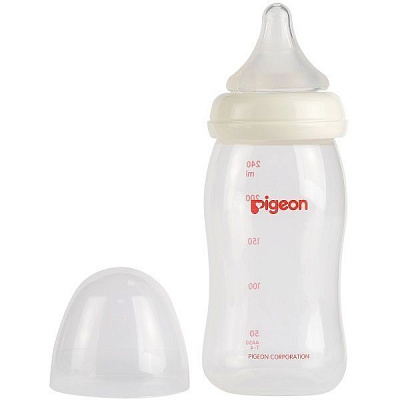Пляшечка Pigeon SofTouch Peristaltic Plus 240 мл