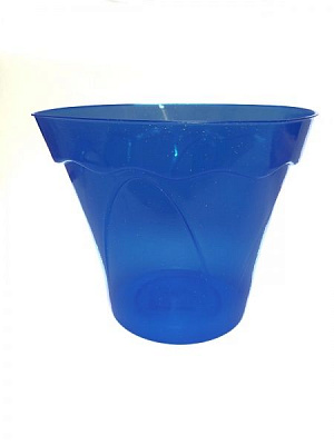 Кашпо для орхидей Магнолия D 203 фигурный 2,8 л синий 