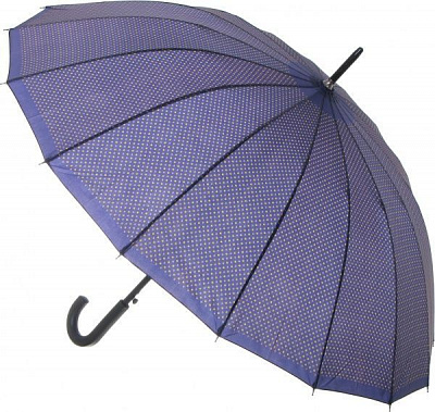 Парасолька Калейдоскоп, тростина, автомат коричневий з бежевим