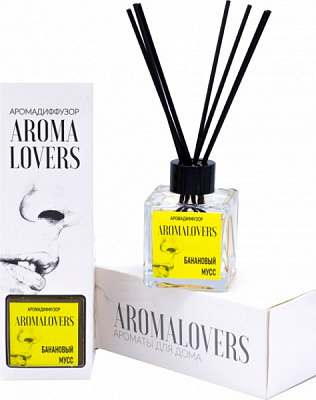 Аромадифузор Aromalovers Банановий мус 100 мл