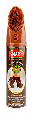 Спрей-краска Smart для восстановления замши и нубука коричневый 250 мл