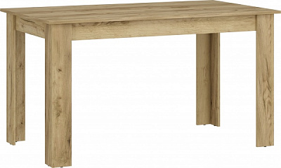 Стол обеденный Грейд Эда 1386х764х794 мм дуб крафт золотой 