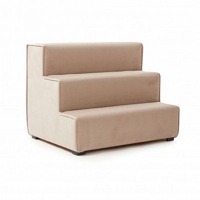 Пандус-ступени PETBED Velor 55x42x42 см бежевый