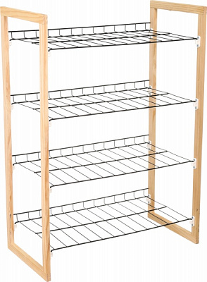 Підставка для взуття 4 рівня CR00283 300x575x795 мм коричневий