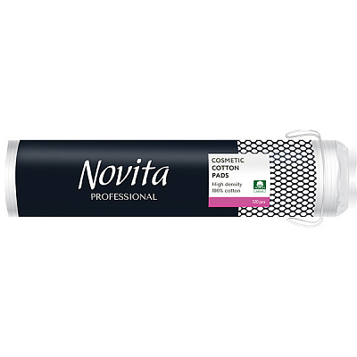 Ватные диски Novita Professional 120 шт. (мягкая)