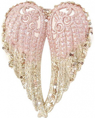 Декорация новогодняя Крылья 15 см EPI-MC18B-19494-1 