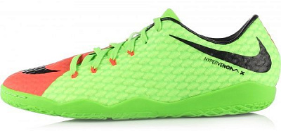 Бутсы Nike HypervenomX Phelon III IC 852563-308 р. 8,5 зеленый