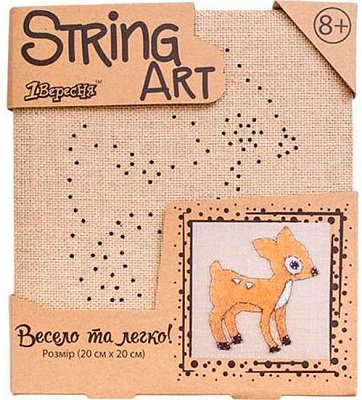 Набор для творчества Стринг-арт Олень 952913 1 вересня 