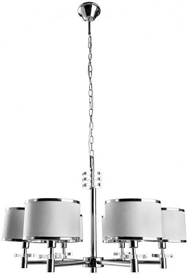 Люстра подвесная Arte Lamp Furore A3990LM-6CC 6x60 Вт E14 хром 