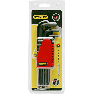 Набір ключів шестигранних Stanley Standart 0-69-256