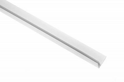 Профіль монтажний ПВХ SAN DECOR F-подібний S6 білий