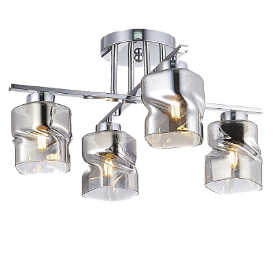 Люстра Victoria Lighting 4x60 Вт E27 хром Smith/PL4