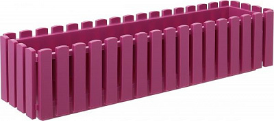 Ящик балконний Plastkon Fency фуксія прямокутний 10,5л фуксія