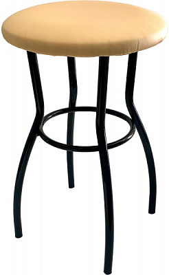 Табурет Импульс Гамма кремовый / черный 