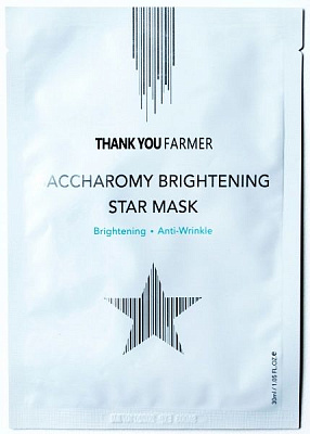 Маска THANK YOU FARMER Star Mask против тусклости 30 мл 1 шт.
