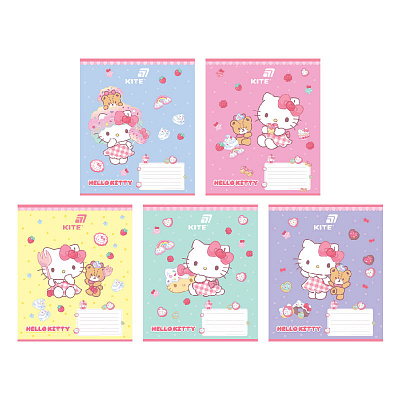Тетрадь Hello Kitty 12 лист. линия HK26-234 KITE
