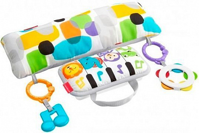 Іграшка музична Fisher Price м'яка для гри на животику Fisher-Price Піаніно GJD27