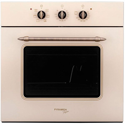 Духовой шкаф электрический Pyramida F 64 ER ivory Rustico/R