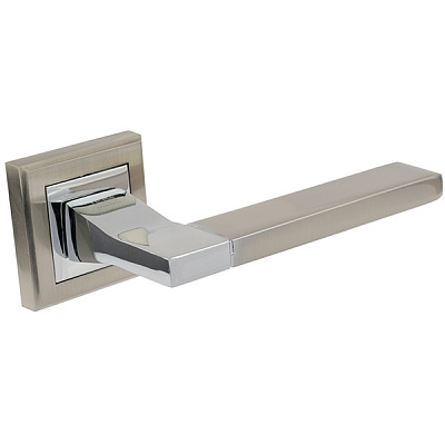 Ручка на розетке  Linde А-2008 хром