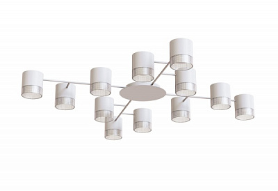 Люстра потолочная Hopfen STARK CL-12-CRISTAL 12xGX53 WH 12xGX53 белый 