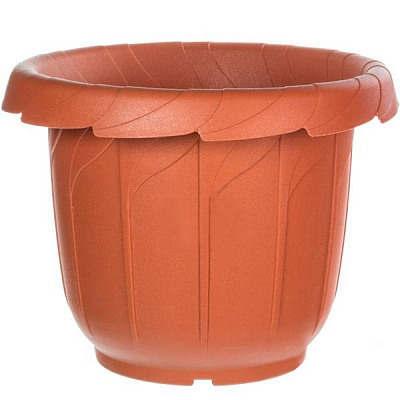 Горщик квітковий Lamela Лаура 32х26.3 см теракотовий