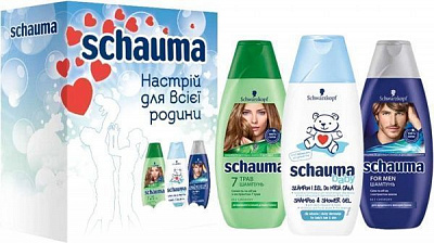 Подарунковий набір для всієї родини Schauma Сімейні цінності