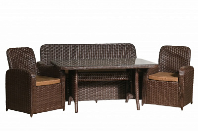 Комплект мебели Амелия коричневый 