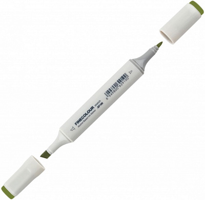 Маркер спиртовий FINECOLOUR Sketch EF100-37 глибокий оливково-зелений